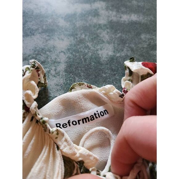 Reformation Marcy dress in Regency sz 2 - Picture 3 of 5